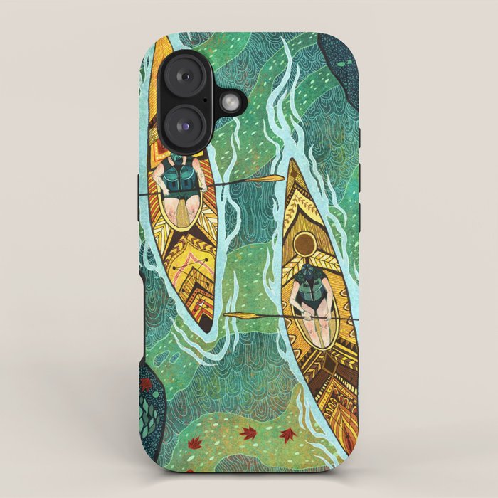 Kayaking iPhone Case Gallery Image 1
