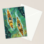 Kayaking Stationery Card Gallery Image 2