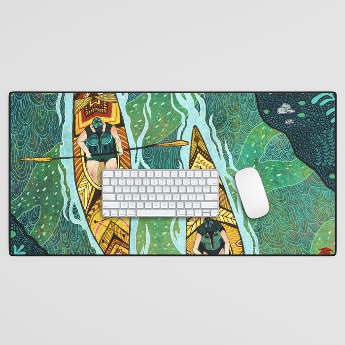 Kayaking Desk Mat Gallery Image 1