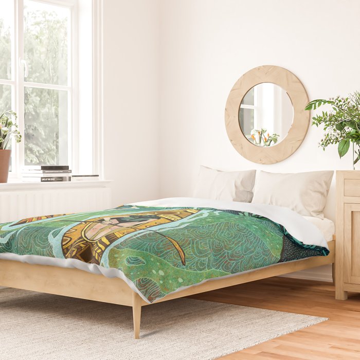 Kayaking Duvet Cover Gallery Image 2