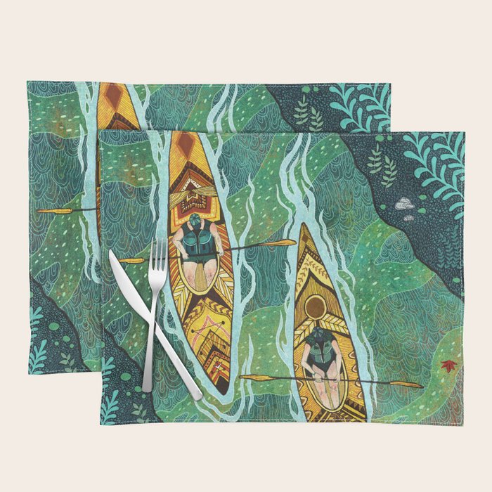 Kayaking Placemat Gallery Image 1