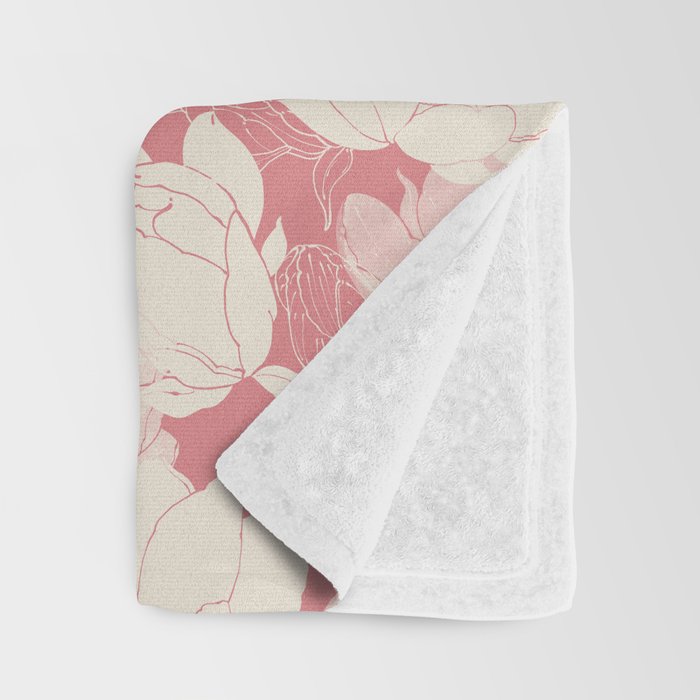 Big floral blossoms-SSF Throw Blanket Gallery Image 3