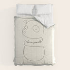 Love Yourself Panda Comforter Gallery Image 6