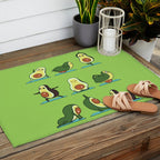 Avocado Yoga Outdoor Rug Gallery Image 2