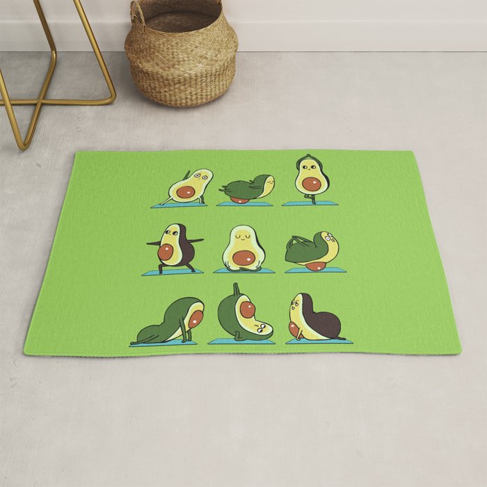 Avocado Yoga Rug Gallery Image 1