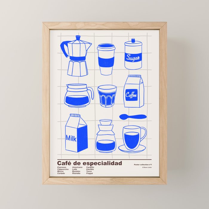 Coffee time Mini Art Print Gallery Image 1