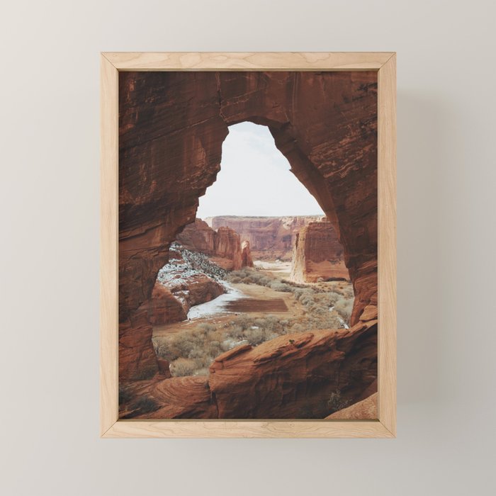 Window Rock Mini Art Print Gallery Image 1