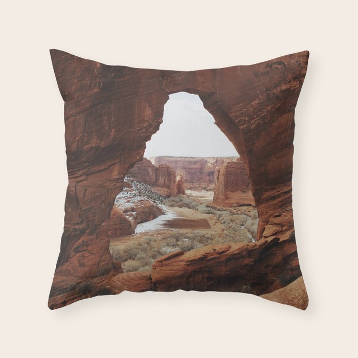 Window Rock Throw Pillow Gallery Image 6
