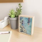 Walk on the Beach Mini Art Print Gallery Image 2