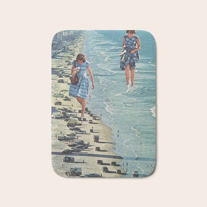 Walk on the Beach Bath Mat Gallery Image 1