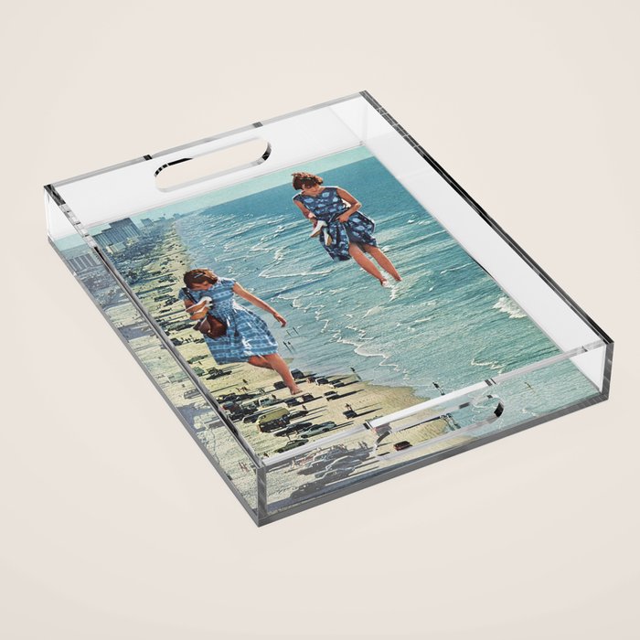 Walk on the Beach Acrylic Tray Gallery Image 1