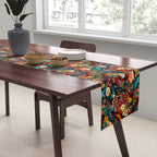 FLORAL AND BIRDS XVII Table Runner Gallery Image 2