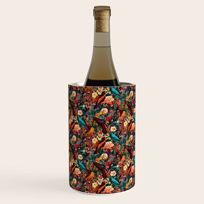 FLORAL AND BIRDS XVII Wine Chiller Gallery Image 1