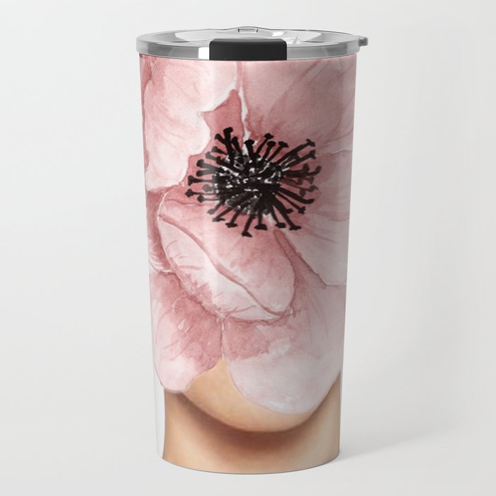 flower Travel Mug Gallery Image 1