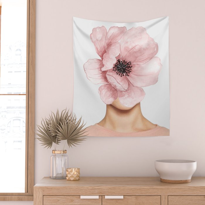 flower Wall Tapestry Gallery Image 2