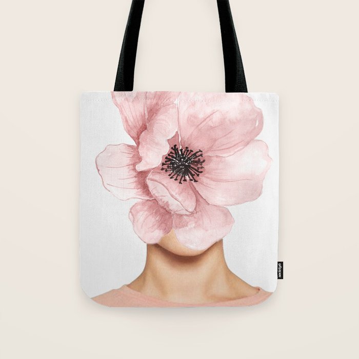 flower Tote Bag Gallery Image 1