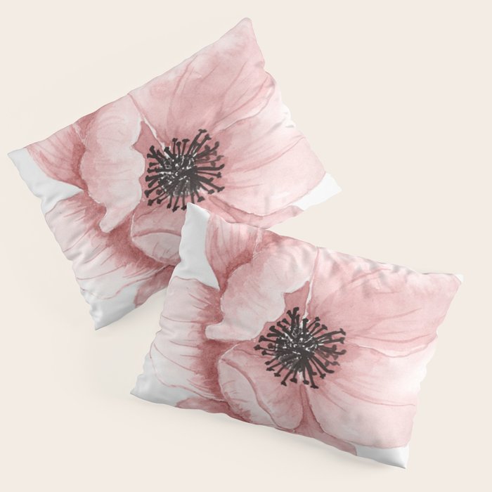 flower Pillow Sham Gallery Image 1