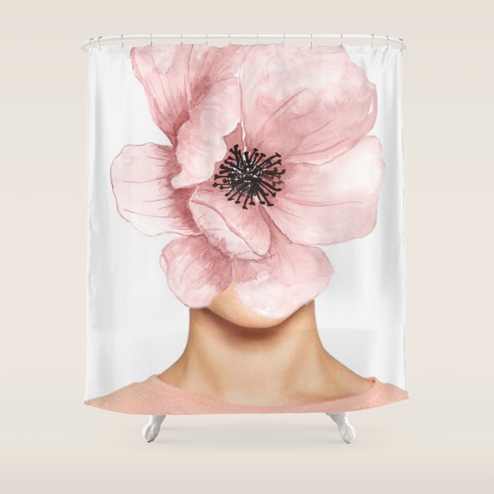 flower Shower Curtain Gallery Image 1