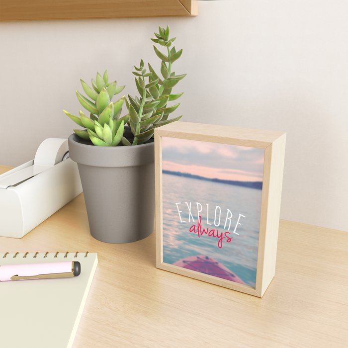 Go Explore Mini Art Print Gallery Image 2