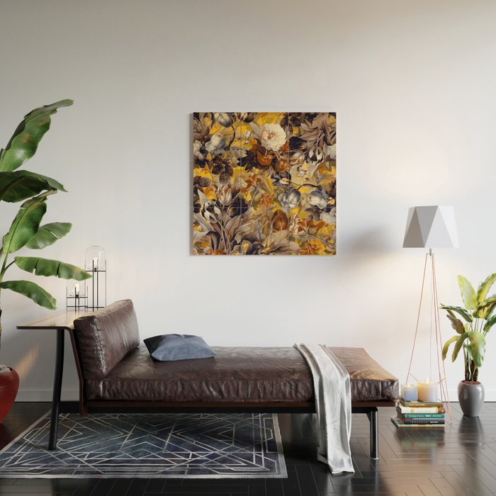 SUMMER BOTANICAL VII Wood Wall Art Gallery Image 2