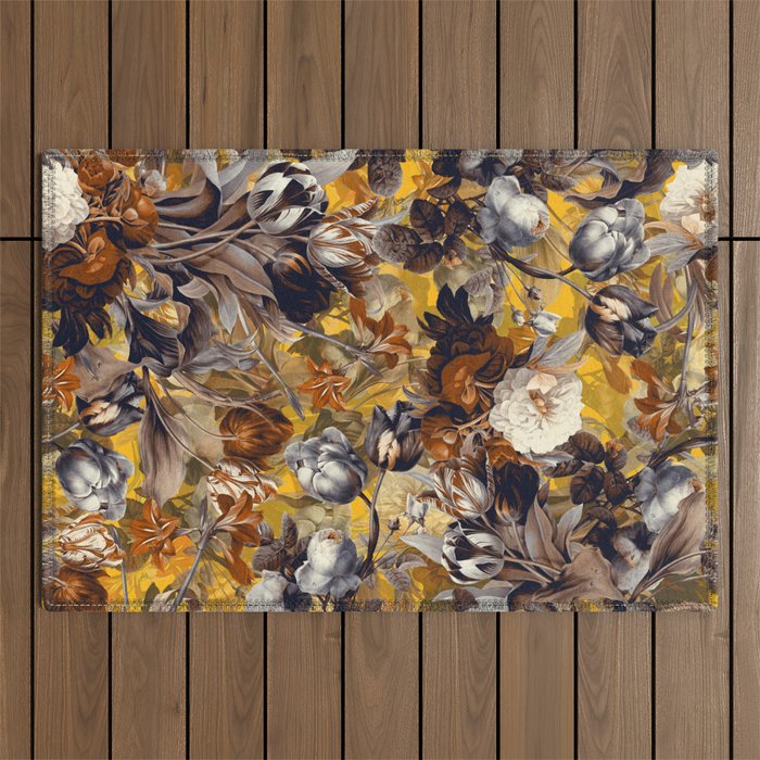 SUMMER BOTANICAL VII Outdoor Rug Gallery Image 1