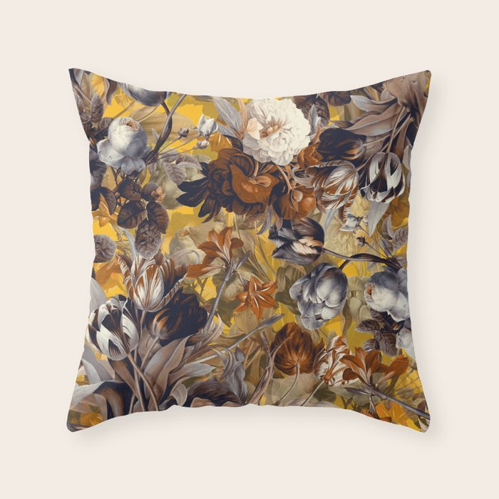 SUMMER BOTANICAL VII Throw Pillow Gallery Image 6