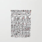 Bunny family Wall Hanging Gallery Image 1