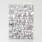 Bunny family Stationery Card Gallery Image 2