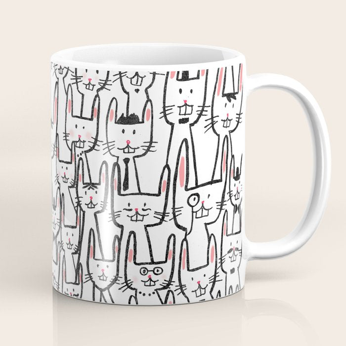 Bunny family Coffee Mug Gallery Image 1