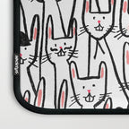 Bunny family Laptop Sleeve Gallery Image 3