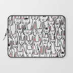 Bunny family Laptop Sleeve Gallery Image 1