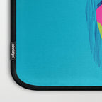 Hard Core - memphis throwback retro neon tropical fruit dragonfruit exotic 1980s 80s style pop art Laptop Sleeve Gallery Image 3