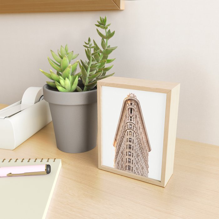 Flatiron Building - New York City Architecture Photography Mini Art Print Gallery Image 2
