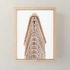 Flatiron Building - New York City Architecture Photography Mini Art Print Gallery Image 1