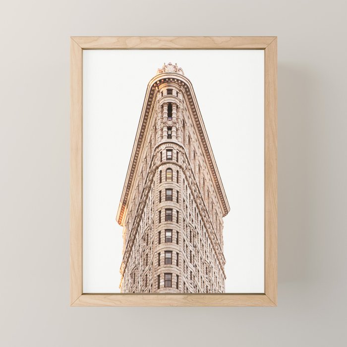 Flatiron Building - New York City Architecture Photography Mini Art Print Gallery Image 1