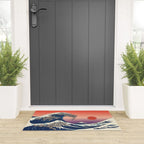 The Great Wave of Sloth Welcome Mat Gallery Image 3