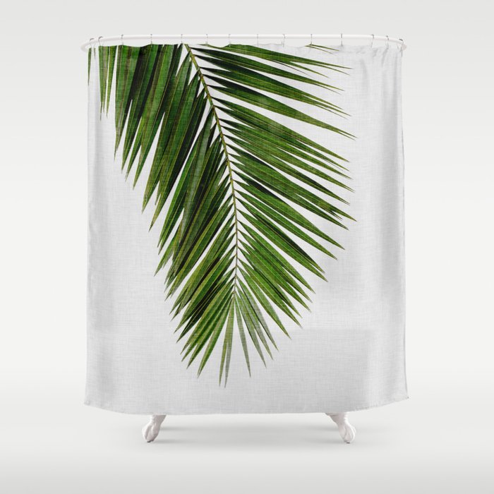 Palm Leaf I Shower Curtain Gallery Image 1