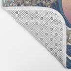 The Great Wave of Sloth Bath Mat Gallery Image 2