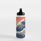 The Great Wave of Sloth Water Bottle Gallery Image 3