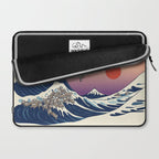 The Great Wave of Sloth Laptop Sleeve Gallery Image 2