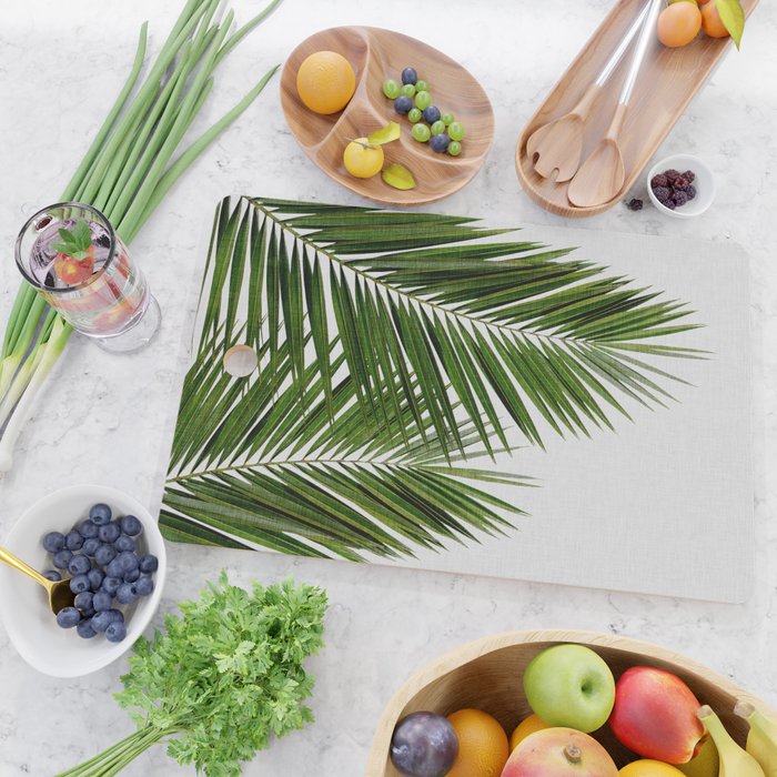 Palm Leaf II Cutting Board Gallery Image 2