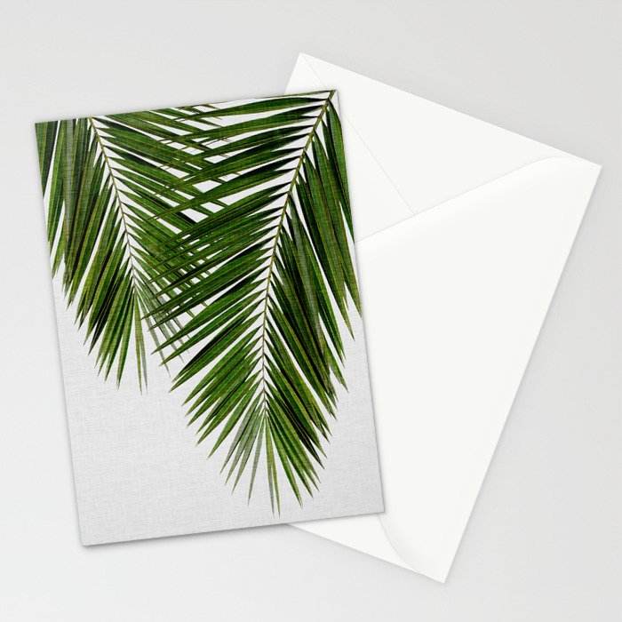 Palm Leaf II Stationery Card Gallery Image 2