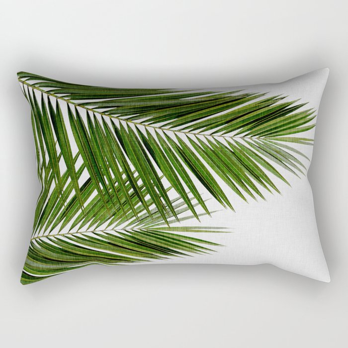 Palm Leaf II Rectangular Pillow Gallery Image 2