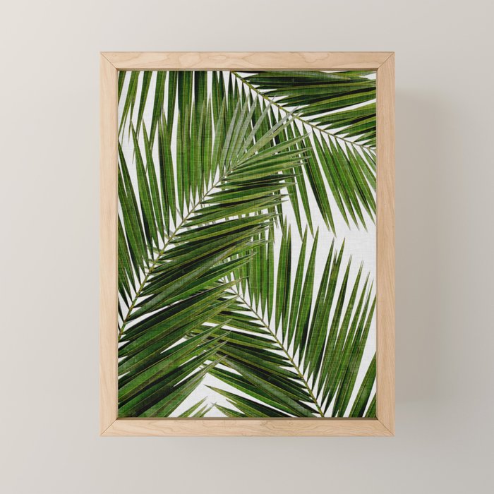 Palm Leaf III Mini Art Print Gallery Image 1