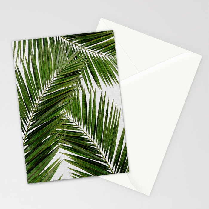 Palm Leaf III Stationery Card Gallery Image 2