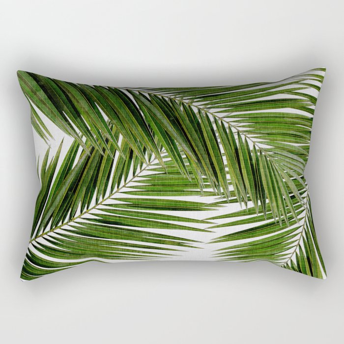 Palm Leaf III Rectangular Pillow Gallery Image 1