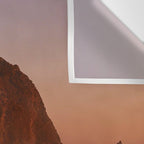 Haystack Rock Sunset II Wall Tapestry Gallery Image 3