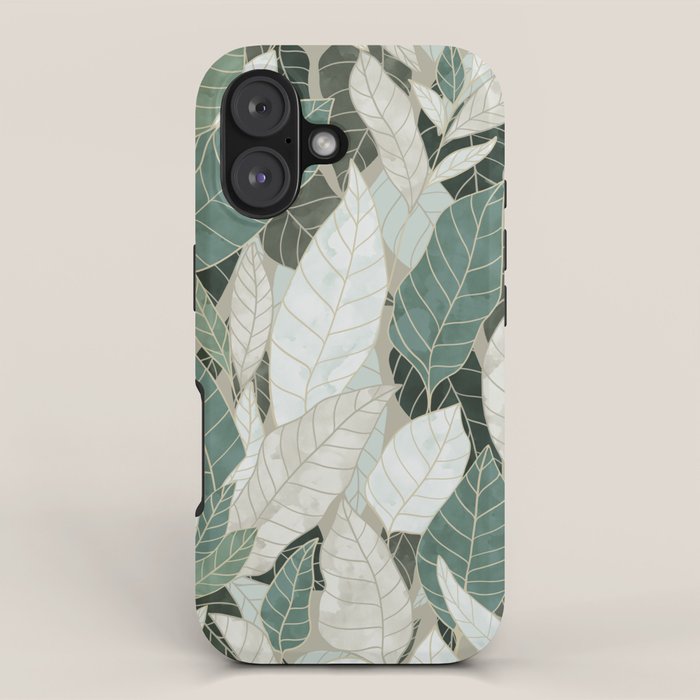 Gold forest iPhone Case Gallery Image 1
