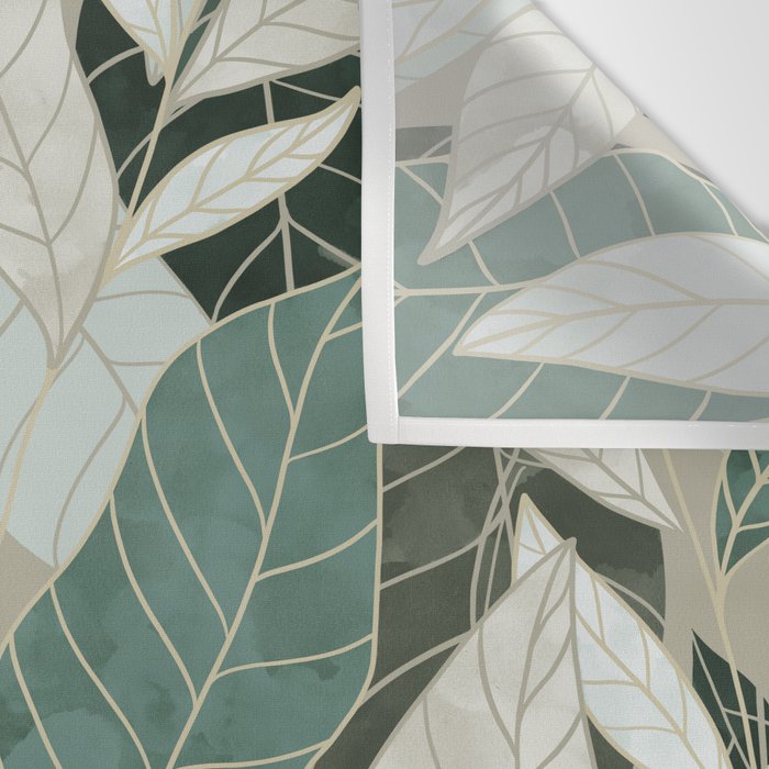 Gold forest Wall Tapestry Gallery Image 3
