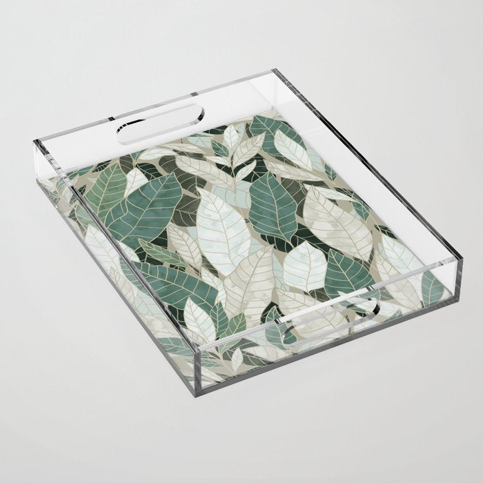 Gold forest Acrylic Tray Gallery Image 1